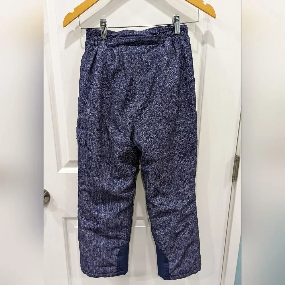 32 Degrees Weatherproof Blue Snowpants Snow Pants Boys Kids Size Small 7/8